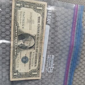 Vintage One Dollar Bill